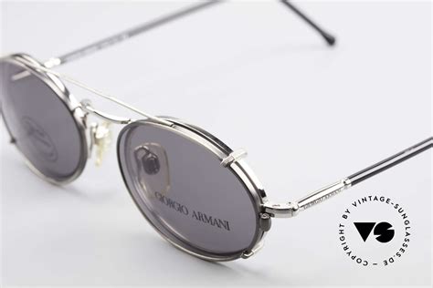 giorgio armani clip on sunglasses